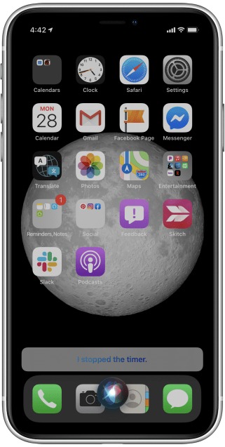 hẹn giờ tắt iphone