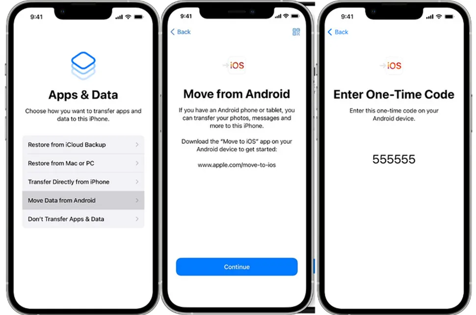 Chuyển dữ liệu cực dễ qua iPhone