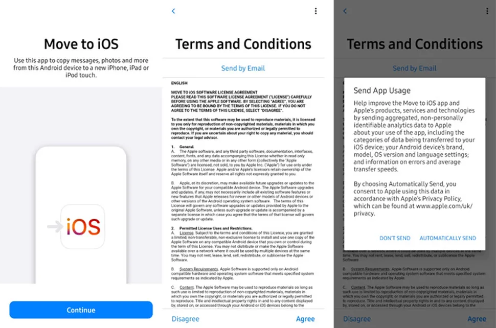 Chuyển dữ liệu cực dễ qua iPhone