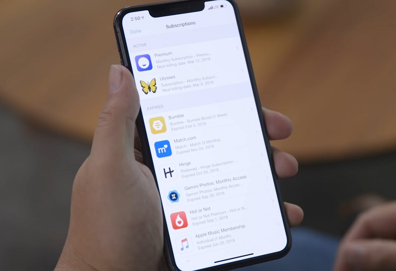 Tiến hành hủy dịch vụ không sử dụng trên App Store 
