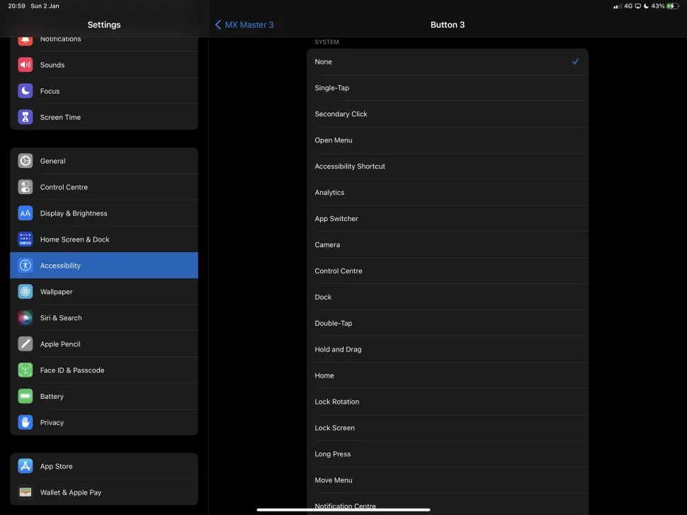cách kết nối chuột bluetooth với ipad