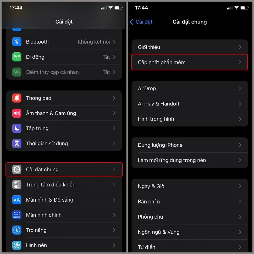 Kiểm tra tình trạng pin