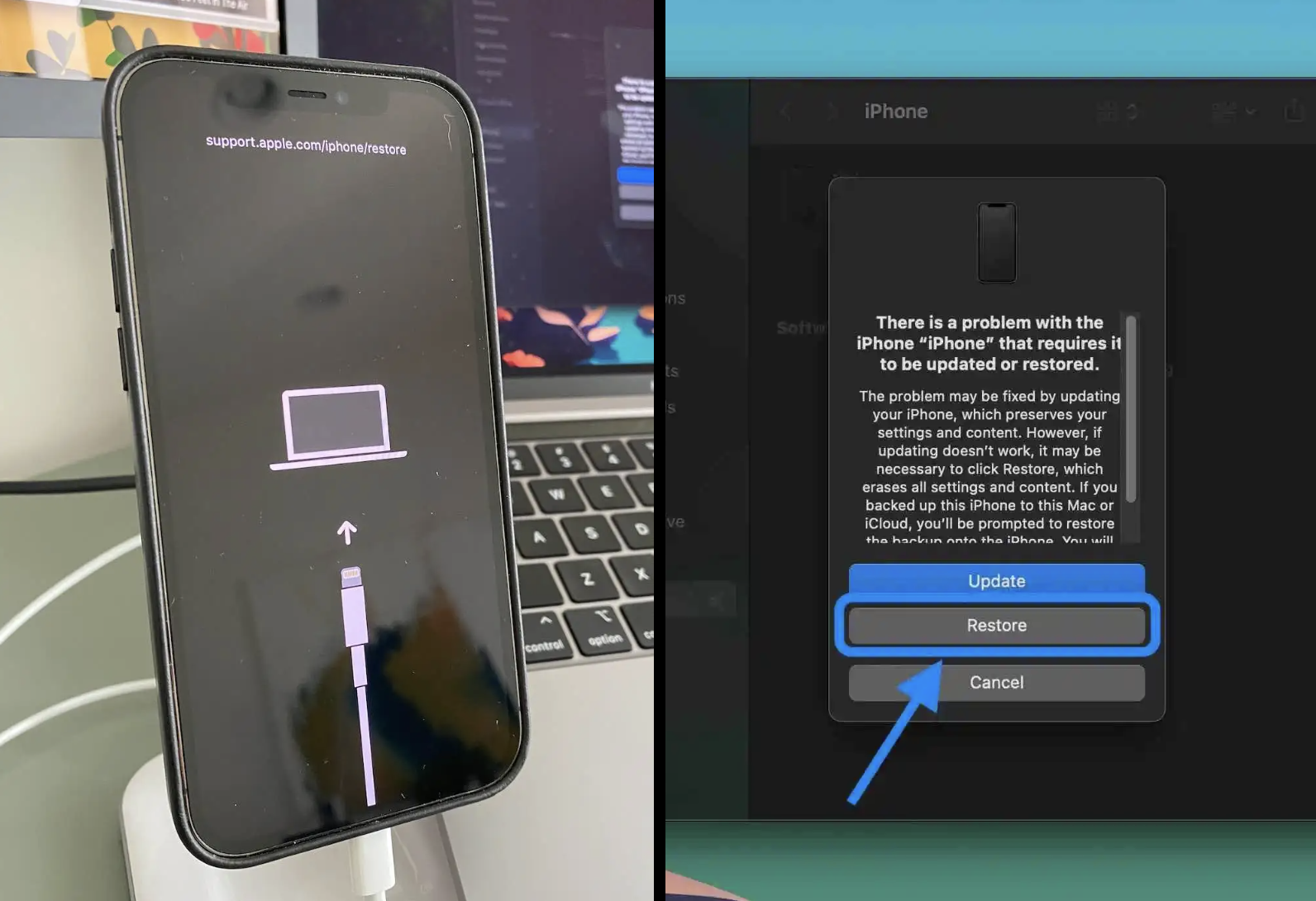 gỡ cài đặt iOS 16 beta 