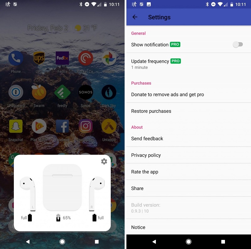 Cách kiểm tra pin AirPod trên Android không phải ai cũng biết
