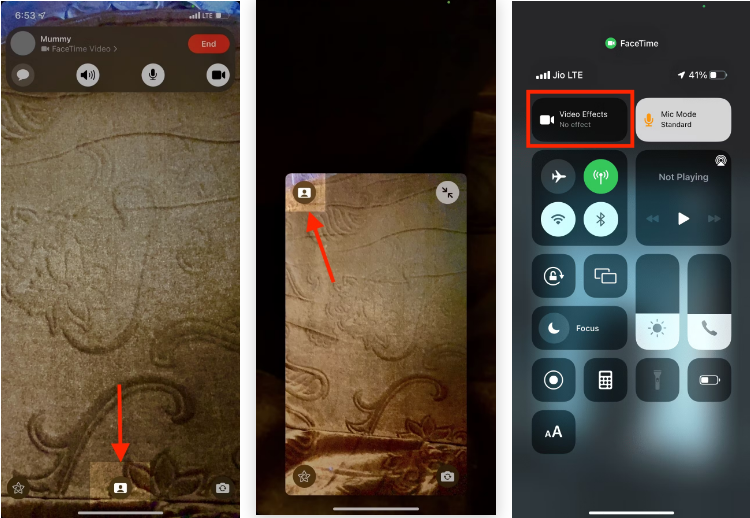 Cách làm mờ nền cho cuộc gọi video trên iPhone cực thú vị