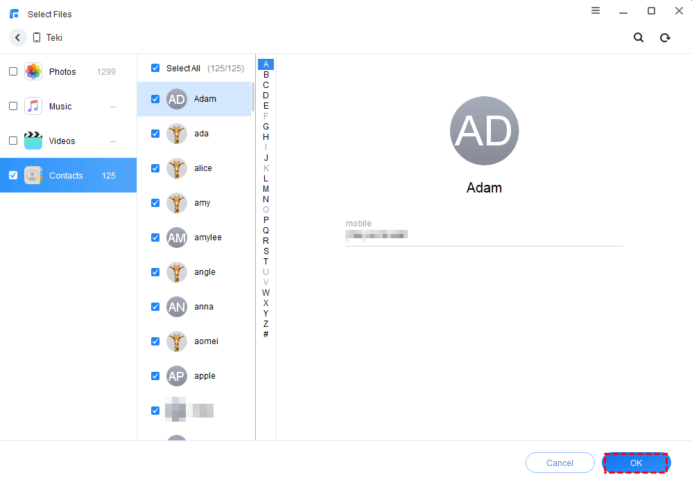 cách lưu số điện thoại vào sim trên iphone