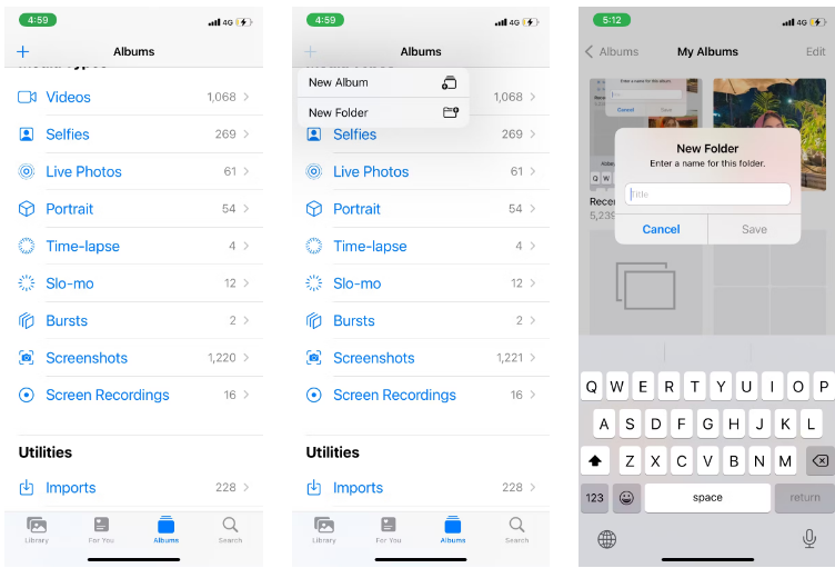 Cách sắp xếp ảnh trên iPhone/iPad với album và thư mục cực tiện lợi