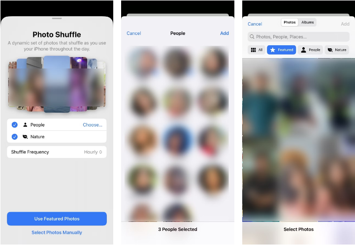 Cách sử dụng Photo Shuffle cho màn hình khóa iOS 16 cực độc đáo