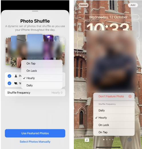 Cách sử dụng Photo Shuffle cho màn hình khóa iOS 16 cực độc đáo