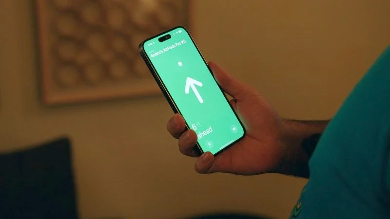 Cách sử dụng tính năng Tìm kiếm chính xác để xác định vị trí AirPods Pro 2 với iPhone cực đơn giản