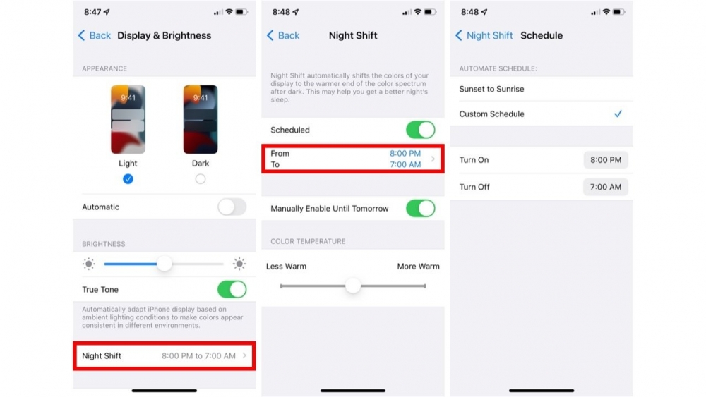 Cách sử dụng True Tone và Night Shift trên iPhone và Mac cực kỳ đơn giản, hữu ích