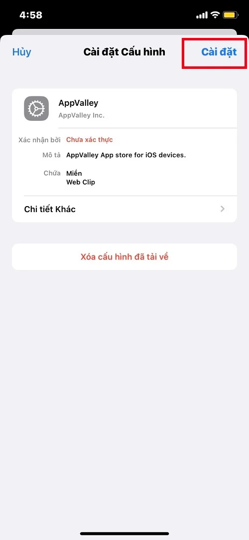 Cách tải AppValley cho iOS (2)