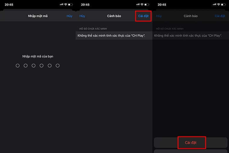 iPhone iPad tải ch play cho iphone