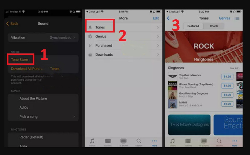 Cách thêm âm thanh để thay đổi âm báo thức trên iPhone 