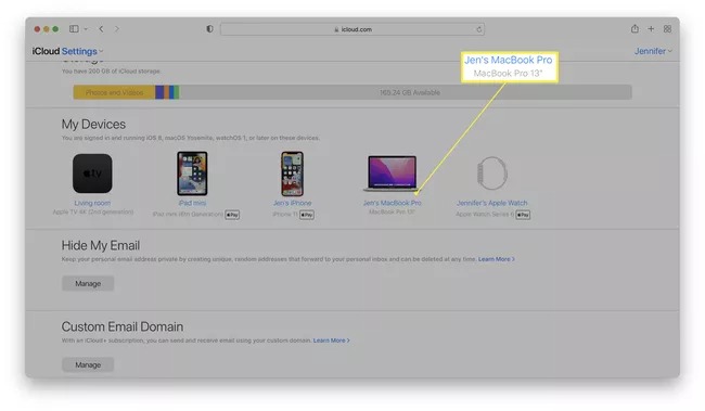 cách thoát icloud trên macbook