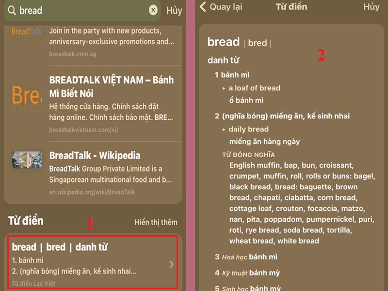 Nhấp vào xem nghĩa của từ