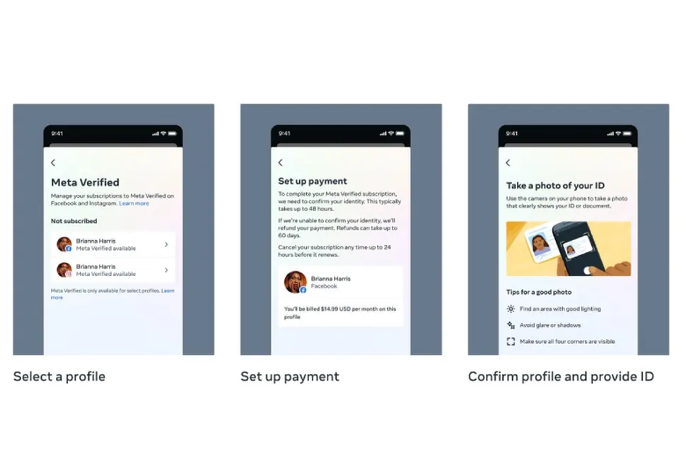 Facebook khởi động xác minh dấu tick xanh
