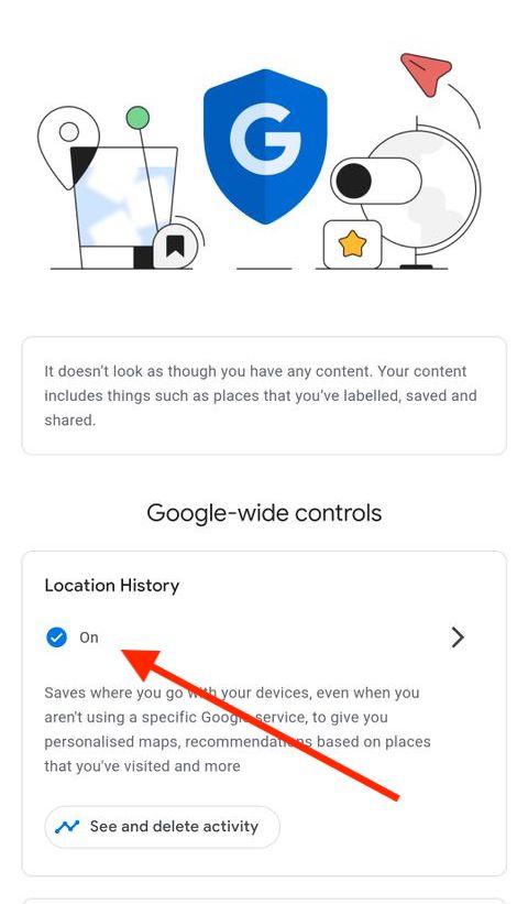 Cách xem Lịch sử Vị trí trên Google Maps
