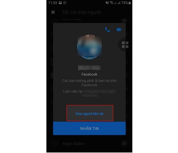 cách xóa gợi ý trên messenger trên iphone