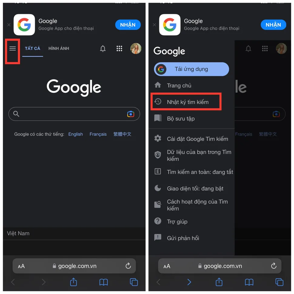 Cách xoá lịch sử tìm kiếm trên Google cực đơn giản