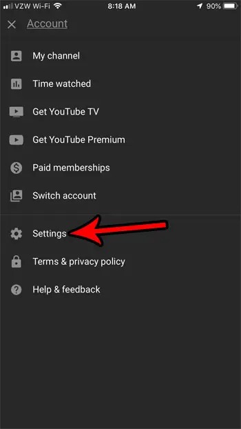 Cách xóa lịch sử tìm kiếm YouTube trên iPhone