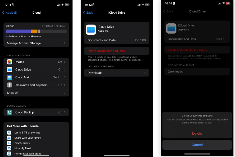 Tài liệu và dữ liệu iPhone là gì và cách xóa chúng như thế nào?
