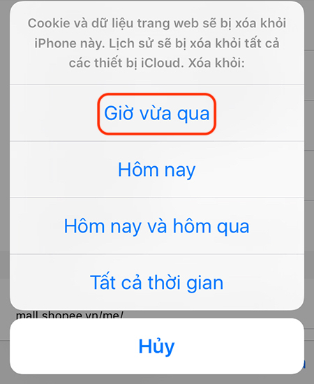 Cách xoá tìm kiếm gần đây trên Google và Safari cho iPhone
