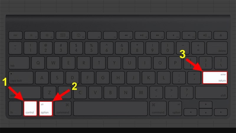 cách xuống dòng trong excel macbook