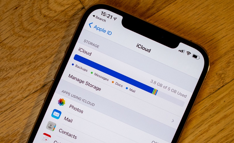 Lỗi về iCloud trên iPhone 12