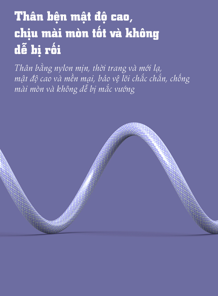 Cáp Type-C to Lightning PISEN Quick Colorful