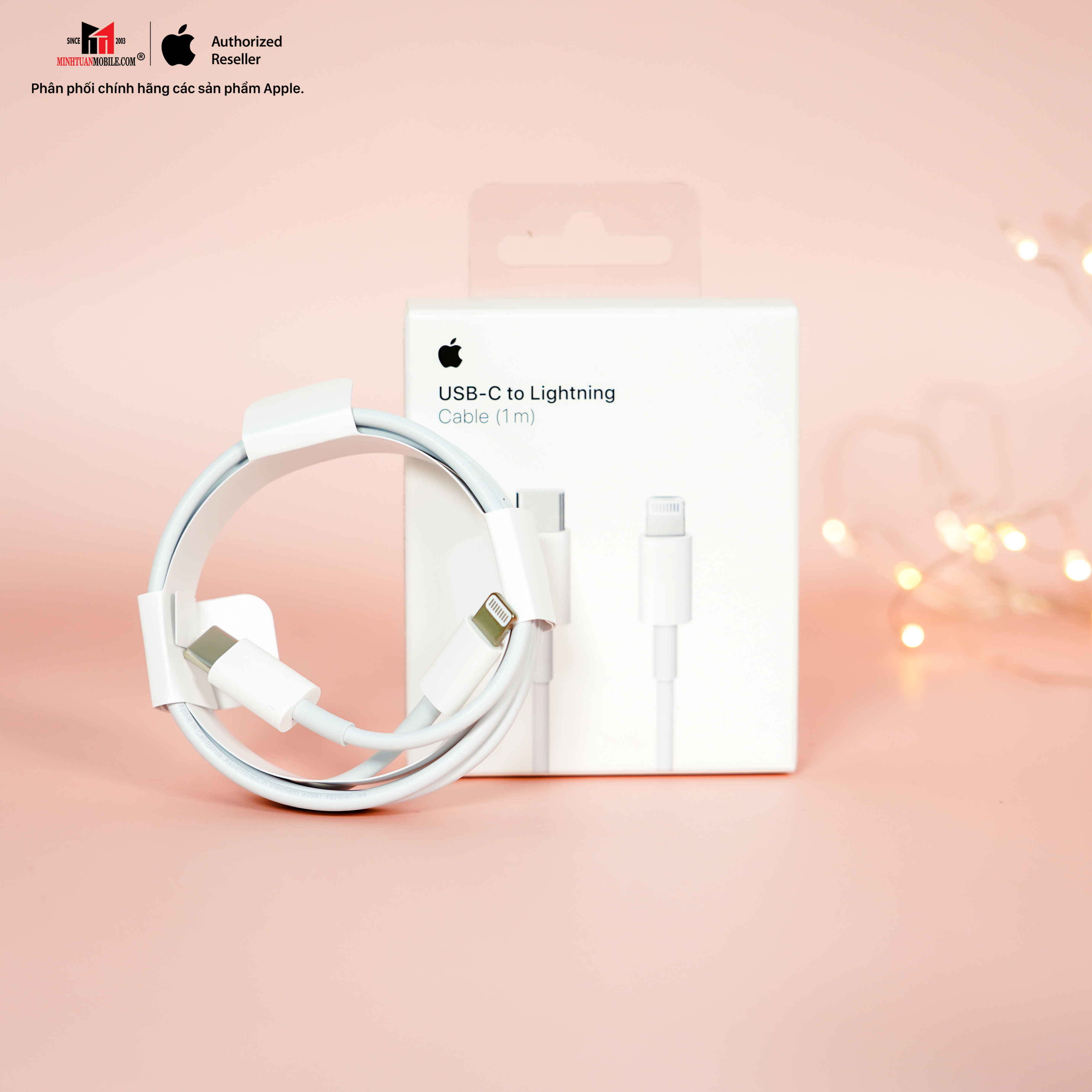 Cáp Type-C to Lightning Apple 1m Chính Hãng MM0A3FE