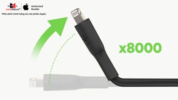 Cáp Type C to Lightning Belkin 30W vỏ nhựa 1M