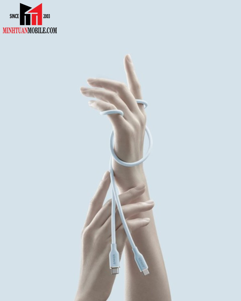 Cáp Type C to Type-C Anker 643 Flow 100W 1.8M