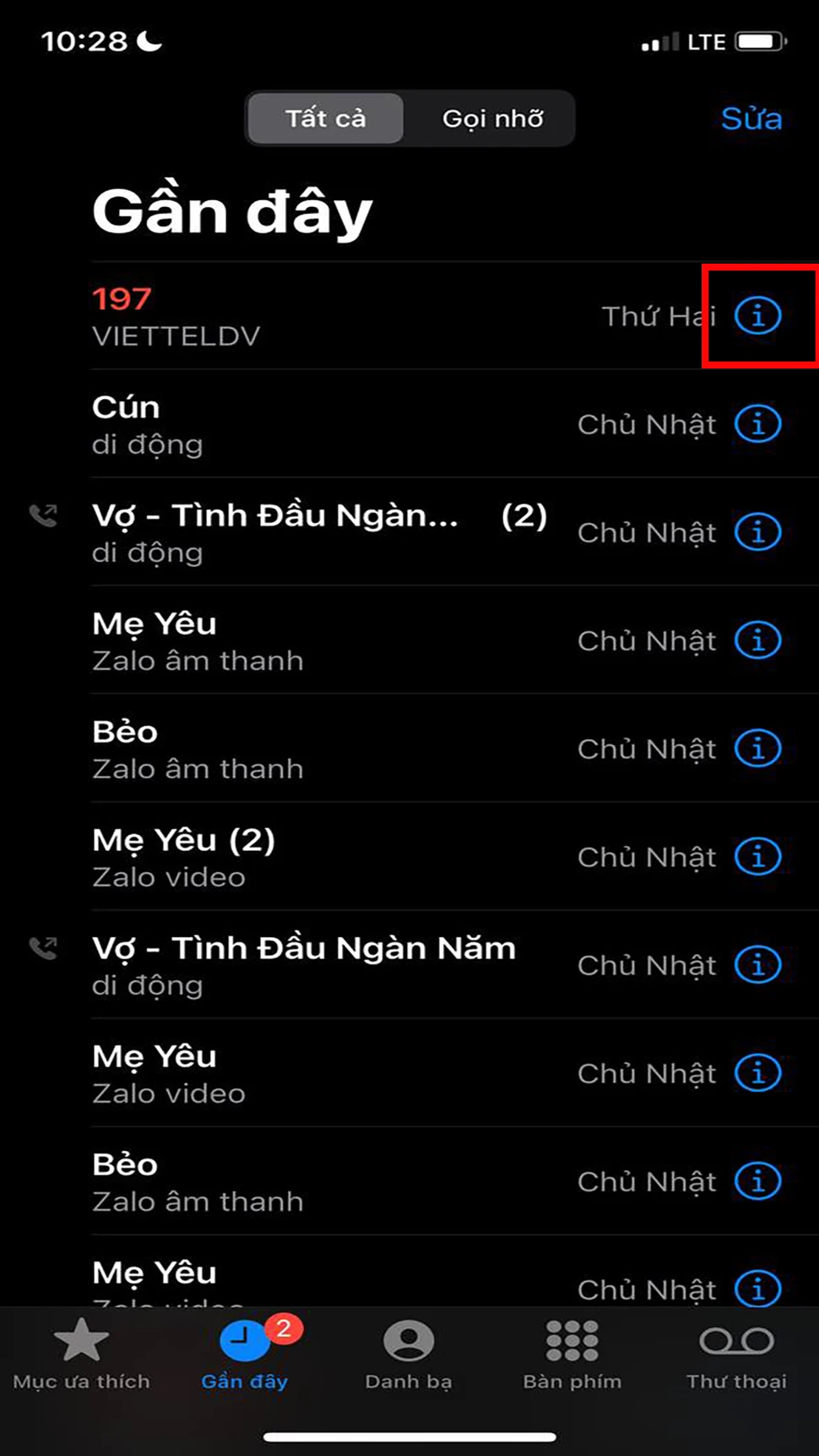 Chặn số lạ trực tiếp trên iPhone 
