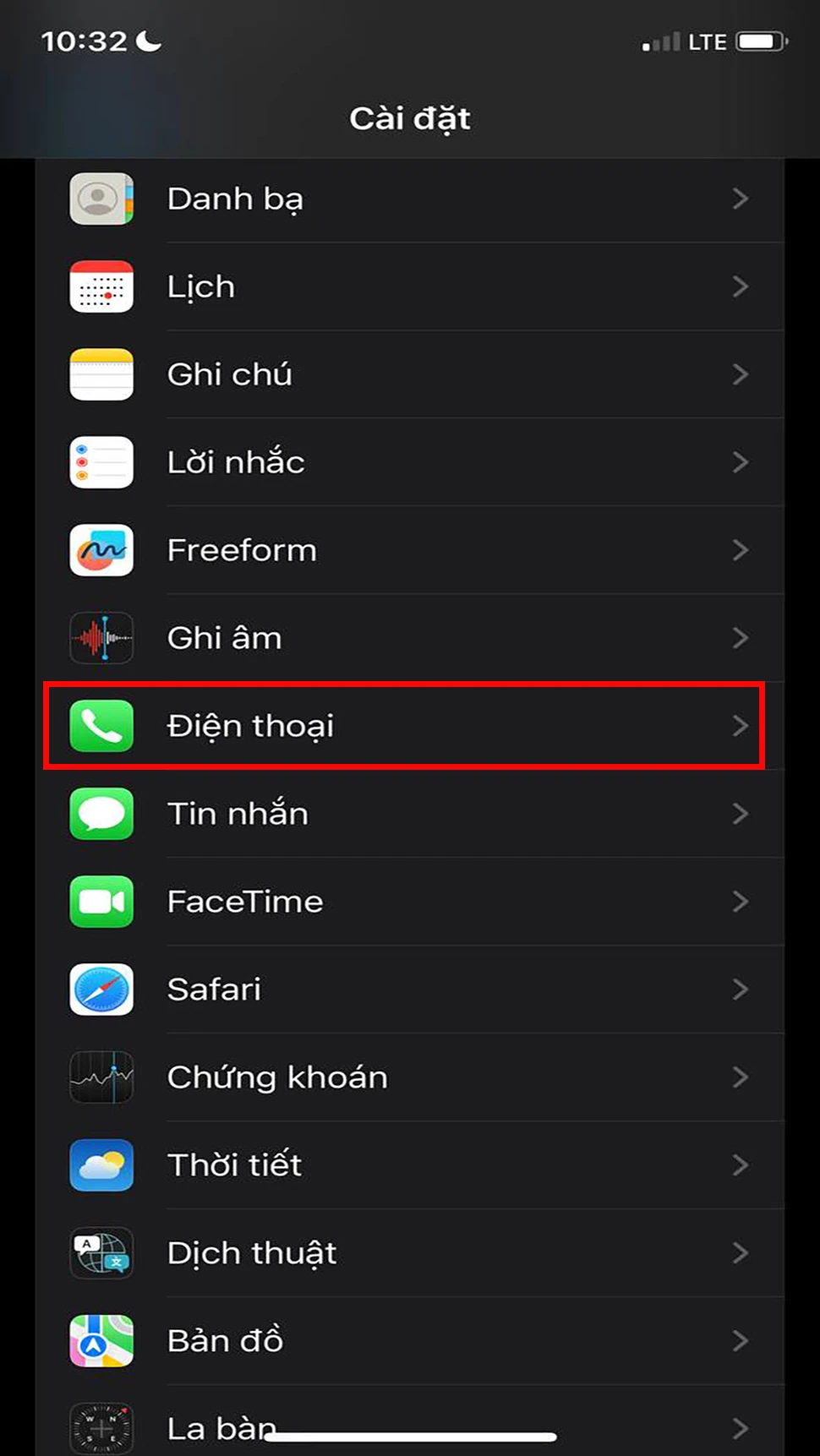 Chặn cuộc gọi chưa xác định bằng cách tắt tiếng trên iPhone 