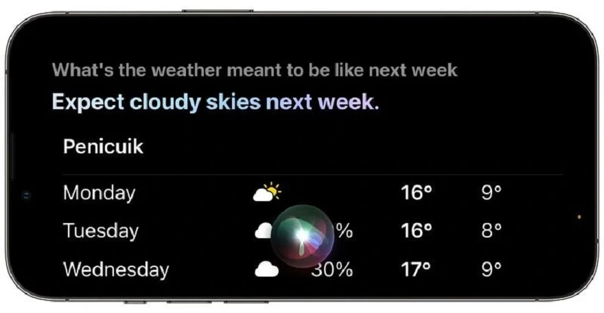 Chế độ Standby được cải tiến trên Siri IOS 17