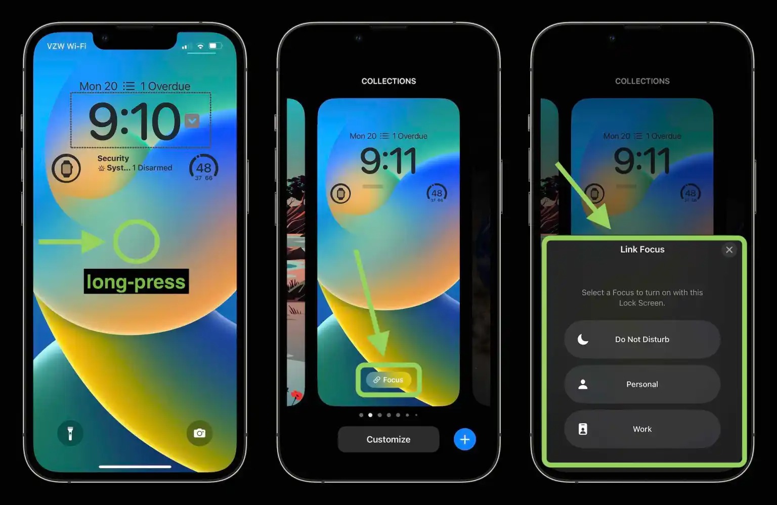 Những điểm mới trong chế độ Focus trên iOS 16: Liên kết với màn hình khóa, tạo trang chủ tùy chỉnh, sử dụng bộ lọc