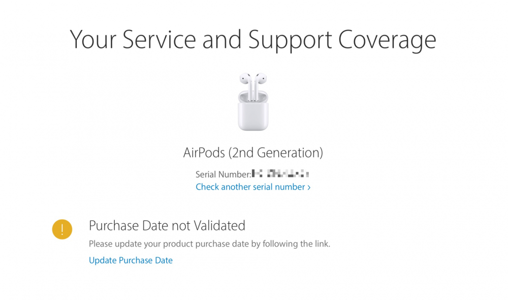 Cách kích hoạt bảo hành AirPods