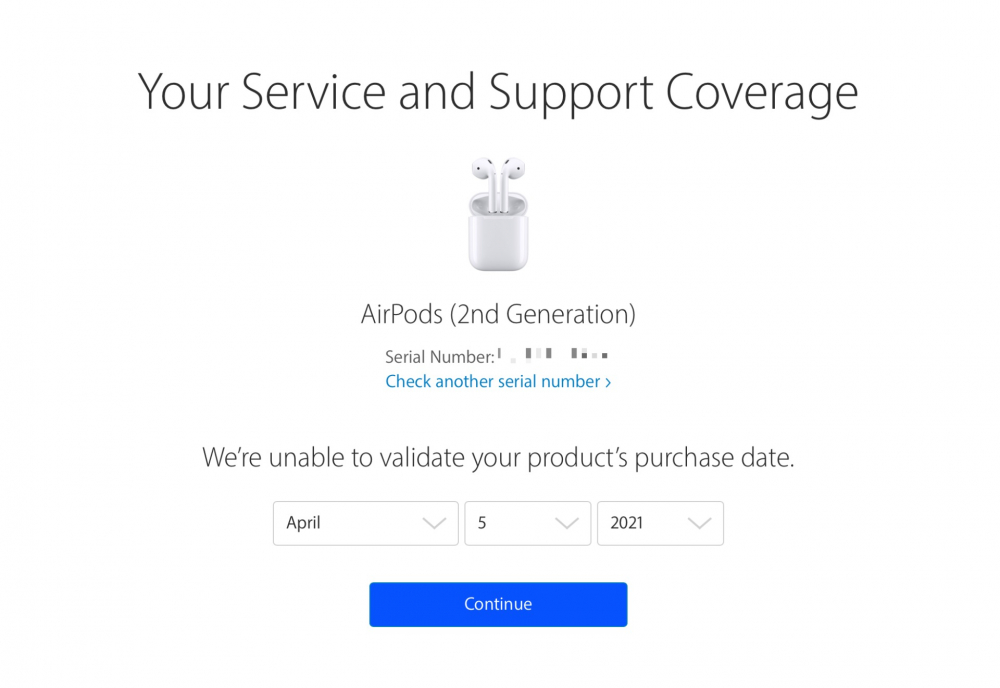 Cách kích hoạt bảo hành AirPods