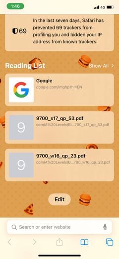 Thật tuyệt vời khi bạn có thể tạo giao diện mới cho Safari trên iPhone.