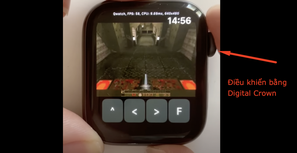 Chơi game Quake 1 trên Apple Watch
