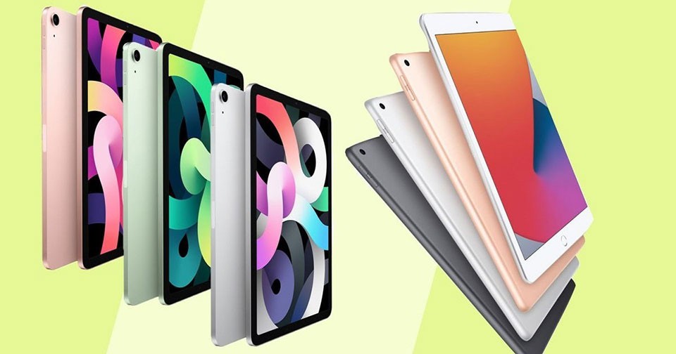 Sforum - Trang thông tin công nghệ mới nhất so-sanh-iPad-Air-4-va-iPad-8-2 So sánh bộ đôi iPad Air 4 và iPad 8: Chọn iPad Air 4 hay iPad 8 cho tiết kiệm? 