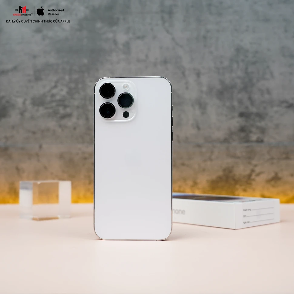 Silver (Bạc) - Nguyên tố Khí iPhone 14 Pro Max