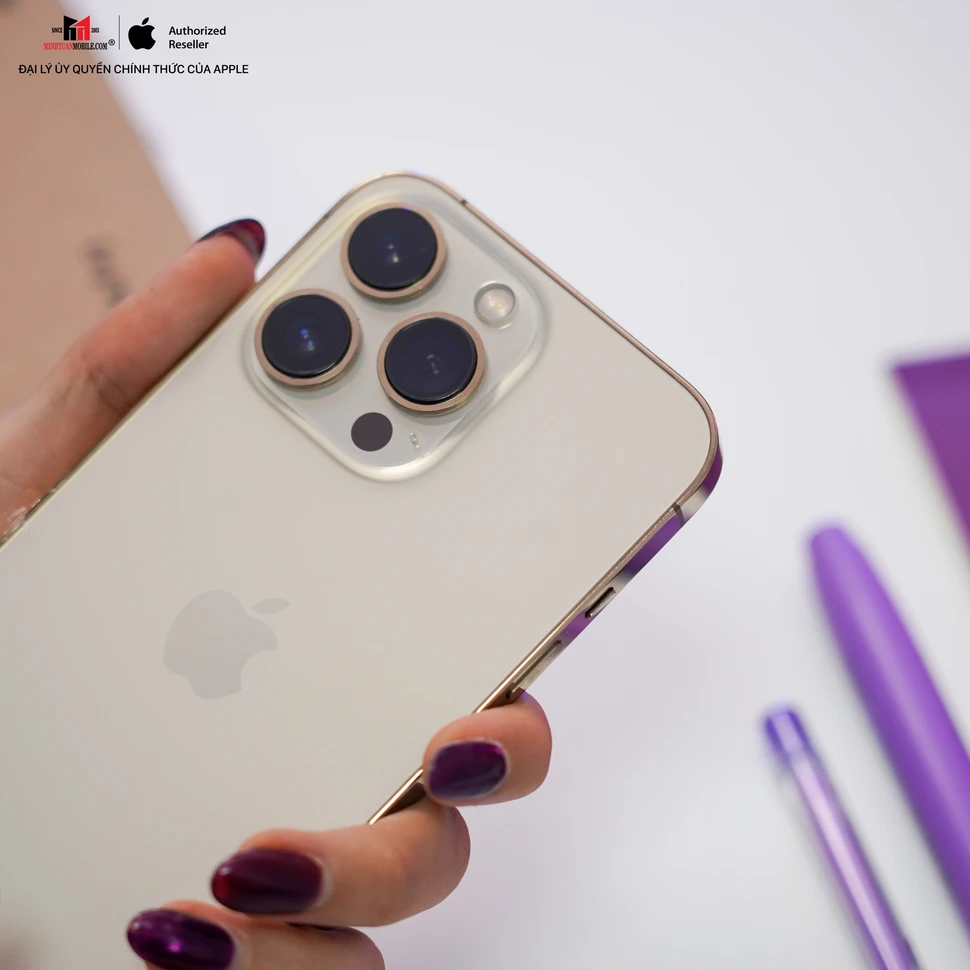 Gold (Vàng) - Nguyên tố Lửa iPhone 14 Pro Max