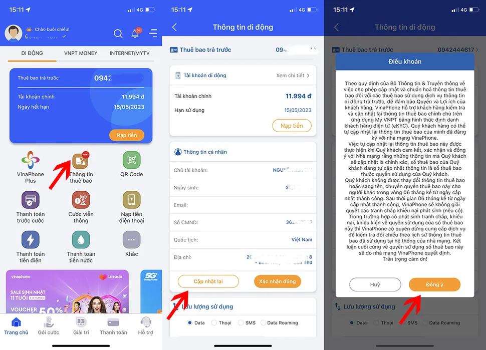 Chuẩn hóa thông tin thuê bao di động