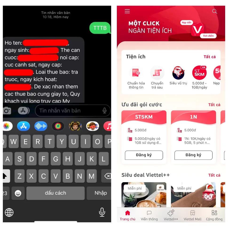 Chuẩn hóa thông tin thuê bao di động