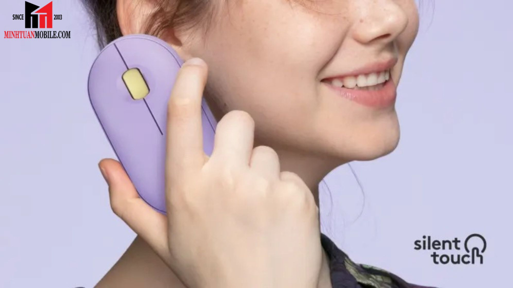 Chuột không dây Bluetooth Logitech Pebble M350