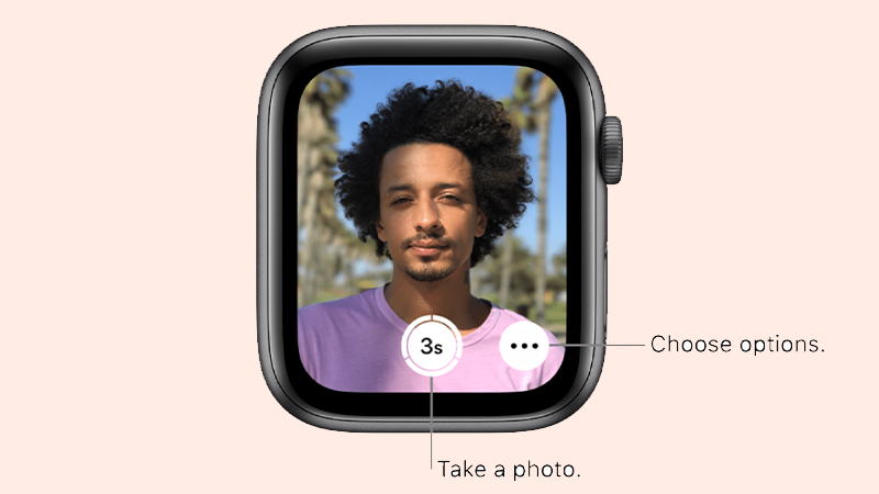 apple watch điều khiển máy ảnh iphone