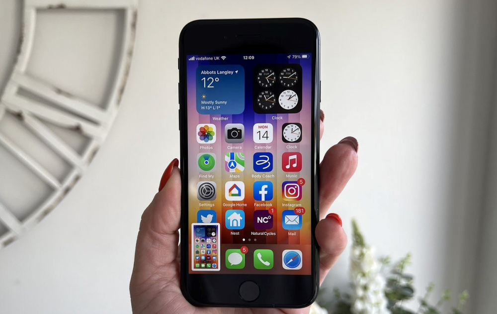 chụp màn hình iphone 13