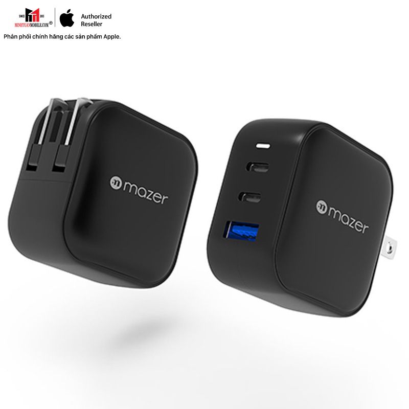 Cốc sạc nhanh Mazer 66W Infinite Boost SuperMINI GaN